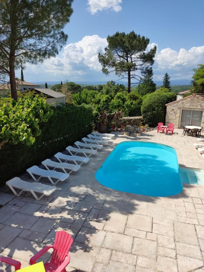 Ardeche Chambres D Hotes Pres De Vallon Pont D Arc Grospierres Exterior foto