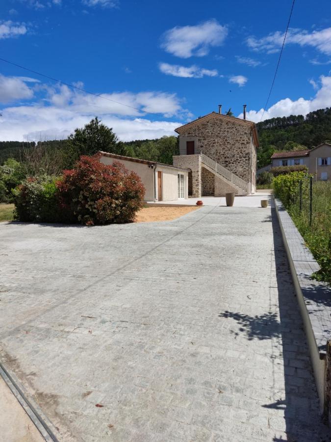 Ardeche Chambres D Hotes Pres De Vallon Pont D Arc Grospierres Exterior foto