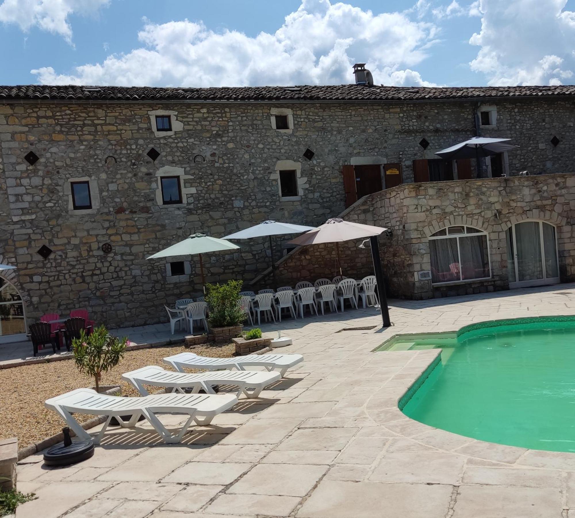 Ardeche Chambres D Hotes Pres De Vallon Pont D Arc Grospierres Exterior foto